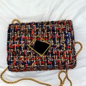 Women’s cross bag Tweed purse